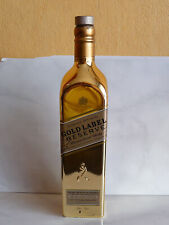 Johnnie Walker Gold Label Reserve glass Limited edition bottle EMPTY used rare  for sale  Shipping to South Africa