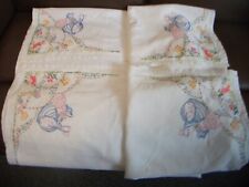 Hand embroidered tablecloth for sale  CARDIFF