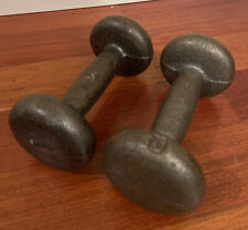 Dumbbells cast iron for sale  Yamhill