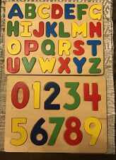 Wooden alphabet numbers for sale  Liberty