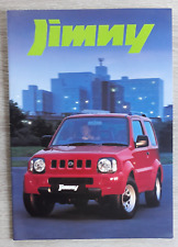 Suzuki jimny brochure for sale  BOURNE
