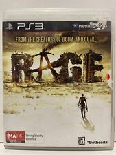 RAGE - Sony Playstation 3 PS3 Game Id Software Bethesda T15 segunda mano  Embacar hacia Argentina