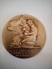 Médaille bronze edf d'occasion  Crécy-la-Chapelle
