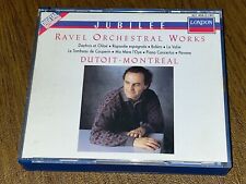 DUTOIT-RAVEL: "ORCHESTRAL WORKS"/ORIG LONDON JUBILEE DIGITAL 4CD-EUA PRATA COMPLETA comprar usado  Enviando para Brazil