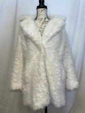 Calvin Klein Faux Fur One Button Jacket Size Large (Pre-Owned), used for sale  Watertown