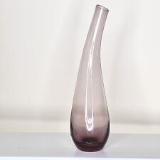 Vintage IKEA Flower Vase , Glass  Vase  Purple 9 1/2 “ Modern Pre-Owned for sale  Shipping to South Africa