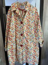 Bill Blast Signature Flowered Coat Trench Coat Size M for sale  Shipping to South Africa