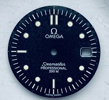 Omega black seamaster for sale  TUNBRIDGE WELLS