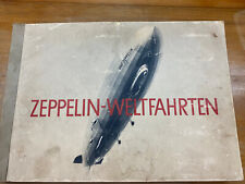 Zeppelin-Weltfahrten Sammelalbum Zigarettenbilderalbum komplett gebraucht kaufen  Muldestausee