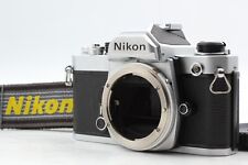 [Excelente+5 con tapa de correa] Cuerpo de cámara fotográfica Nikon FM plateada 35 mm SLR de Japón, usado segunda mano  Embacar hacia Argentina