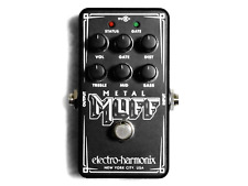 Distorsión de muff de metal nano usado Electro-Harmonix EHX con pedal de efectos para guitarra de puerta segunda mano  Embacar hacia Argentina