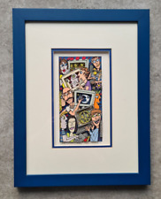 James Rizzi 3D Handsigniert Handnummeriert LOVE CONNECTIONS aus 2001 AP XL/L comprar usado  Enviando para Brazil