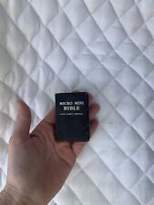 vintage micro mini Bible King James version OT, used for sale  Shipping to South Africa