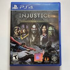 Injustice: Gods Among Us - Ultimate Edition (Sony PlayStation 4, 2013) PS4 segunda mano  Embacar hacia Argentina