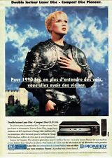 Occasion, Publicité Advertising 029  1996  le double lecteur laser disc  compact Pioneer d'occasion  Raimbeaucourt