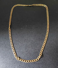 9ct curb necklace for sale  PORTH