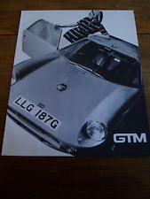 Gtm brochure mini for sale  FRODSHAM