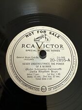 Usado, PROMO RCA Victor 78 RPM Delta Rhythm Boys - The Power Of A Woman 20-2855 V++ comprar usado  Enviando para Brazil