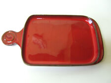 Servierplatte rot keramik gebraucht kaufen  Kleve