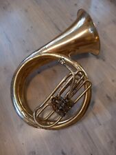 Helicon Tuba "Bb" Soviética 3 Válvulas Tubo de Latão Instrumento de Vento URSS Chifre Vintage, usado comprar usado  Enviando para Brazil