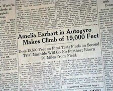 Amelia earhart autogyro for sale  Williamsport