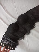 Gorset Handmade korzet corset korsetas korsett wiązany Handmade Black Koronkowy  na sprzedaż  PL