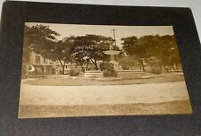 Foto rara antiga de armário de parque de Manila paisagem fonte de água Filipinas! comprar usado  Enviando para Brazil
