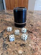 Mini leather dice for sale  San Jose