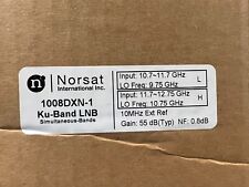 Norsat 1008DXN-1 banda Ku banda simultânea LNB 10.7-11.7 e 11.7-12.75GHz comprar usado  Enviando para Brazil