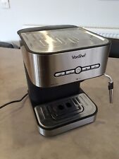VonShef 15 Bar Pro Stainless Steel Coffee Maker, used for sale  Shipping to South Africa