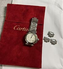 Cartier pasha stainless for sale  LONDON
