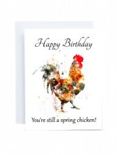 Chicken 5x7 greeting for sale  WALSALL