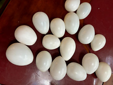 Usado, Ovos vintage de vidro leitoso soprados à mão, lote de 16 DIVERSOS. TAMANHOS comprar usado  Enviando para Brazil