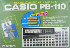 CASIO POCKET COMPUTER PB-110 (+ORIGINALVERPACKUNG, +TASCHE) ✅ GETESTET, usado comprar usado  Enviando para Brazil