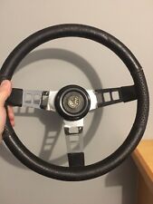 Leather steering wheel for sale  HEXHAM