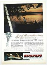 1947 Print Ad Evinrude 5 HP Outboard Motors with 4 Cylinders Milwaukee,WI for sale  Shipping to South Africa