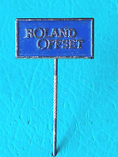 ROLAND OFFSET - Insignia de pin con logotipo vintage segunda mano  Embacar hacia Argentina