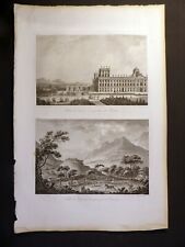 Engravings 18th palais d'occasion  Expédié en Belgium