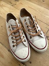 Converse beige white for sale  Shipping to Ireland