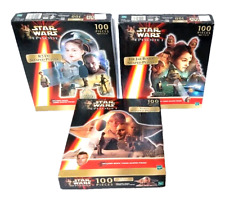 Used, SET of 3 STAR WARS EPISODE 1 CHARACTER SHAPED PUZZLE - YODA, JA JA BINKS & R2-D2 for sale  Shipping to South Africa
