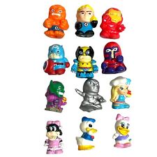 Used, Squinkies 12 Marvel Super Heros Disney DC Comics Lot Small Toys Miniatures Mini for sale  Shipping to South Africa