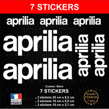 Stickers aprilia blanc d'occasion  Nantes-