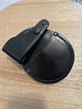 Police black leather for sale  MANSFIELD
