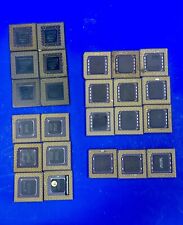 Mixed Lot 1lb 12 oz Ceramic CPU- Sold as SCRAP for Gold Recovery, used for sale  Shipping to South Africa