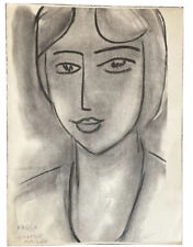 Henri Matisse Paula Avril 50 desenho litografia arte impressão 1950 vintage comprar usado  Enviando para Brazil
