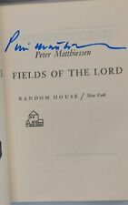 Peter Matthiessen assinado em jogo nos campos do Senhor primeira edição livro, usado comprar usado  Enviando para Brazil