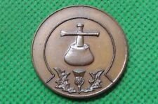 Scottish masonic penny for sale  WORTHING