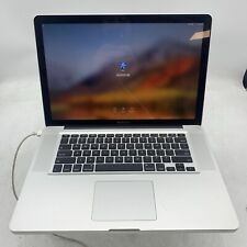 Apple MacBook Pro 15" mediados de 2010 Core i7 @ 2,66 GHz 8 GB RAM 320 GB HD High Sierra, usado segunda mano  Embacar hacia Mexico