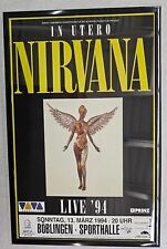Nirvana 1994 framed for sale  Stow