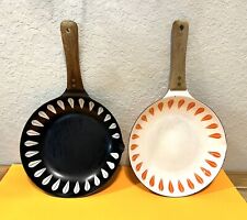 Vintage Mid Century Catherineholm Norway Frying Pan Lot Of 2 for sale  Shipping to South Africa